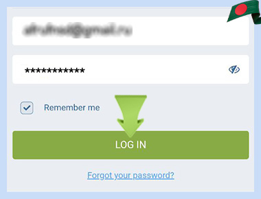 Log in to your account